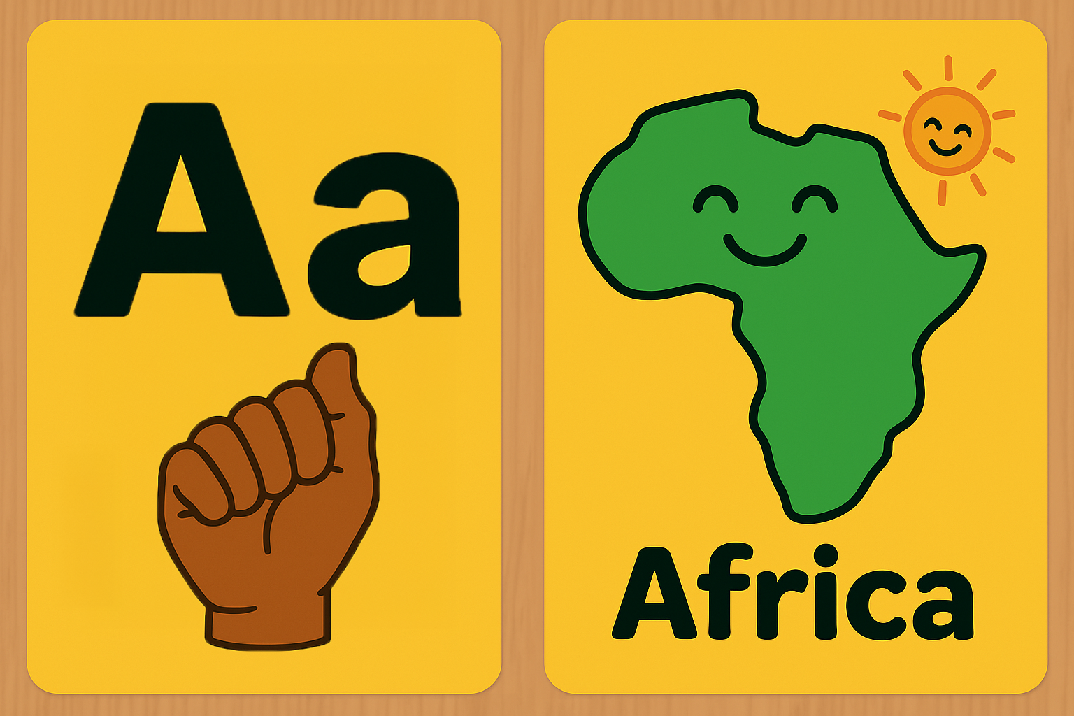 A is for Africa